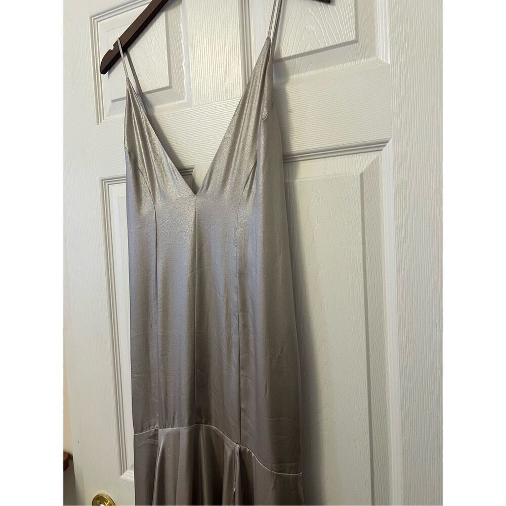 COS METALLIC SLIP DRESS - Picture 6 of 16